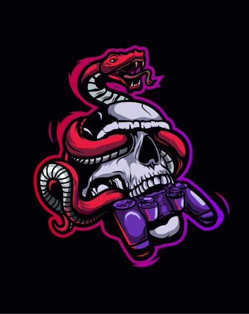 gaming logo individuelles esports design von logodesigner augsburg