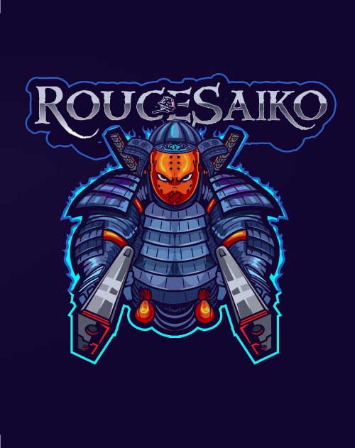 roucesaiko kreatives gaming logo von logodesigner augsburg
