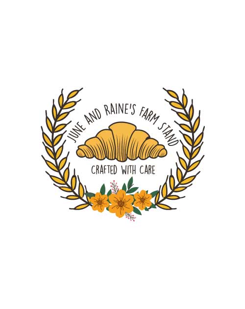 june and raines farm stand kreativdesign von logodesigner augsburg