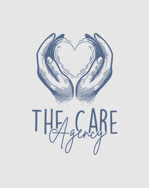the care agency kunstlerische designs von logodesigner augsburg